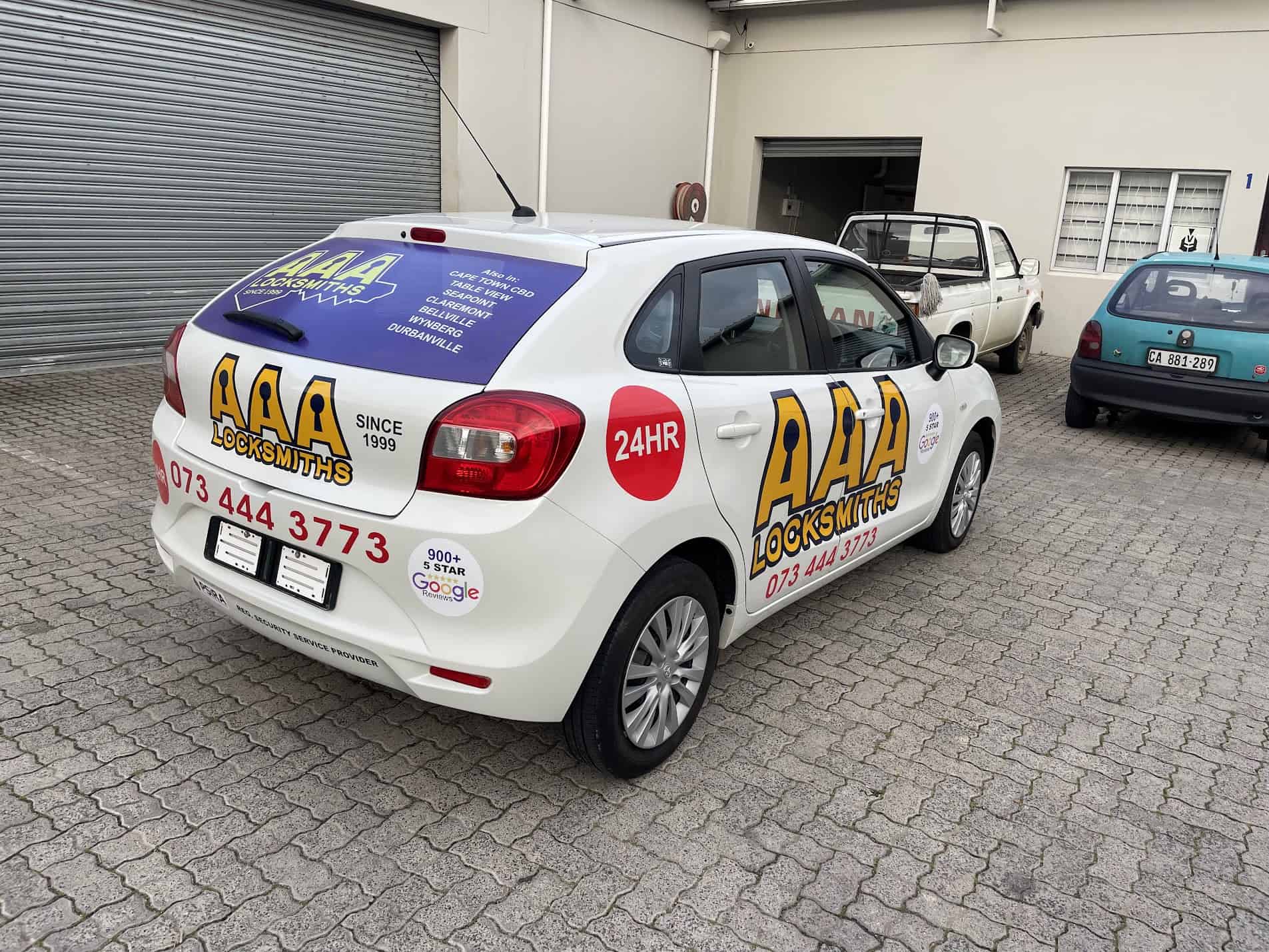 AAA Locksmiths Professional working on lock